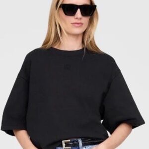 Anine Bing Myers Cropped Tee